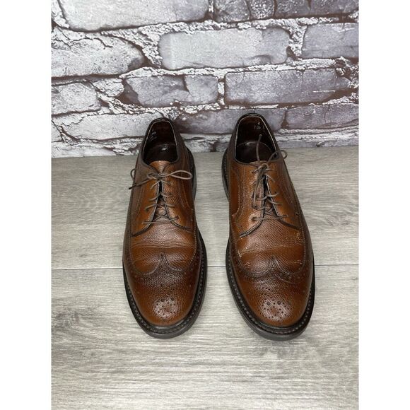 O\'Sullivan Wingtip Brogue Brown Leather Oxfords Dress Shoes Men’s Sz 6D US/39EU main image 13